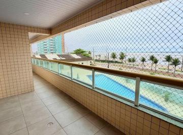 Apartamento · 85m² · 2 Quartos · 1 Vaga · Apartamento 2 quartos suíte frente mar mobiliado à venda Praia Grande