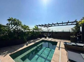Apartamento · 360m² · 5 Quartos · 4 Vagas · Cobertura duplex com piscina privativa e vista para o Bosque Maia à venda em Gua
