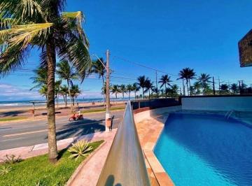 Apartamento · 65m² · 2 Quartos · 1 Vaga · Apartamento 2 quartos suíte frente mar mobiliado à venda Nova Mirim Praia Grande