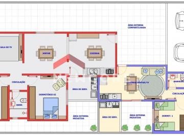 Casa · 220m² · 4 Quartos · 6 Vagas · Casa em Rua Rui Barbosa - Vila São João da Boa Vista - Bauru/SP