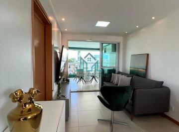 Apartamento · 77m² · 2 Quartos · 2 Vagas · Apartamento com 3 Suítes e Varanda Gourmet, 121m² à venda no Farol - Maceió Alagoas