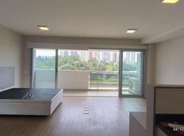 Apartamento de 1 quarto, São Paulo · LINDO APTO STUDIO NA CHACARA SANTO ANTONIO, SEMI MOBILIADO, 1 VAGA DE GARAGEM, AR CONDICIONADO