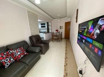 Apartamento · 56m² · 1 Quarto · 1 Vaga · Apartamento 1 quarto suíte vista mar à venda Aviação Praia Grande