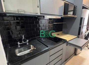 Photo 1 · Apartamento com 1 dormitório para alugar, 27 m² por R$ 4.022,73/mês - Moema - Sã