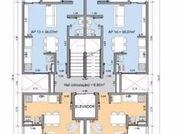 Apartamento · 47m² · 2 Quartos · 1 Vaga · Apartamento para venda em Jardim Textil de 47.00m² com 2 Quartos e 1 Garagem
