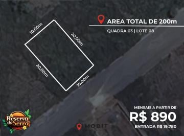 Terreno · 200m² · Lote 200m² no Reserva da Serra, Mateus Leme