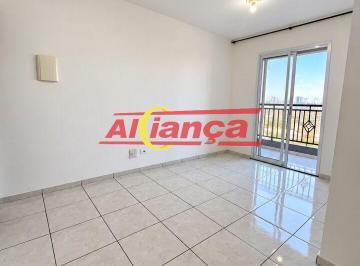 Apartamento · 58m² · 2 Quartos · 1 Vaga · Apartamento 58 m², com 2 quartos para locação no Bonsucesso - Guarulhos/SP