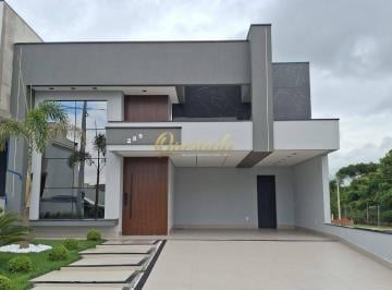 98fd253e31cb79d2687e415b9722b927c0393bcb · Casa térrea nova à venda, 3 suítes, planejados, piscina, escritório, Condomínio Evidências, Indaiatu