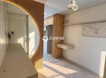 Sala · Apartamento com 1 dormitório para alugar, 34 m² por R$ 2.500/mês - Boa Vista - Curitiba/PR