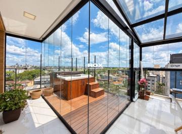 baec312cb8e28ba105254db3a47b24880fb7a197 · Cobertura com 3 quartos e vista panorâmica para alugar, 150 m² por R$ 14.000/mês - Portão - Curitiba