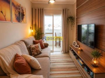 5033d6240fa9d4fd57e0fa0f3382474700685359 · Apartamento com 2 dormitórios à venda, 70 m² por R$ 459.000 - Vila Vivaldi - São Bernardo do Campo/S