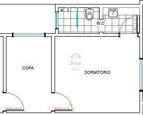 Apartamento · 30m² · 1 Quarto · Apartamento para alugar em Centro de 30.00m² com 1 Quarto