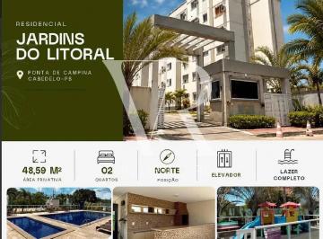 Apartamento · 48m² · 2 Quartos · 1 Vaga · Apartamento em Ponta De Campina, Cabedelo/PB de 48m² 2 quartos à venda por R$ 369.000,00