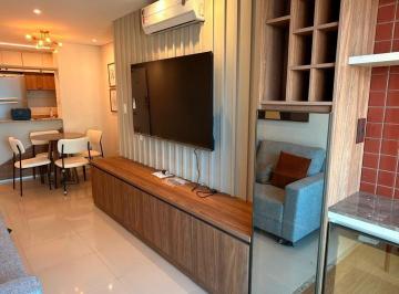 Apartamento · 44m² · 1 Quarto · 1 Vaga · Apartamento na Ponta do Farol 1 quarto 44 M² Vista Mar Andar alto Fino acabament