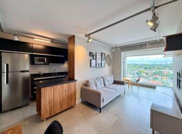 Apartamento de 1 quarto, São Paulo · Apartamento mobiliado para alugar no Cube Campo Belo com 1 dormitório, próx. metrô, Aeroporto, Itaim