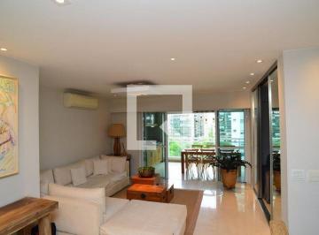 Apartamento · 160m² · 3 Quartos · 3 Vagas · Apartamento para Aluguel - Barra da Tijuca, 3 Quartos,  160 m2 - Rio de Janeiro