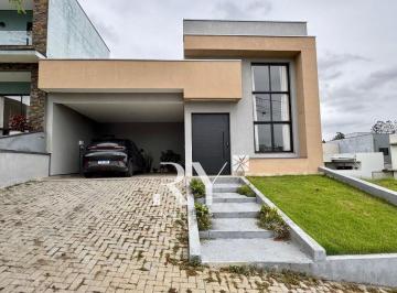 Casa de 3 quartos, Jacareí · Casa Térrea - Condomínio Vivva - Jacareí - 3 Dormitórios - Área Gourmet - Vista p/ Lago - 151,60m²