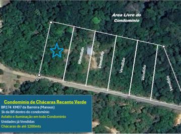 Terreno , Manaus · Terreno de Chácara em Condominio Fechado - Vendo ou Troco - BR 174 Km 7