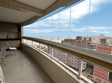 Apartamento de 2 quartos, Praia Grande · Apartamento de 2 DORM c/ sacada gourmet e lazer, 100m²- Porteira fechada- 50m da praia no Ocian