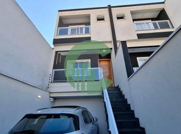 Casa · 128m² · 3 Quartos · 2 Vagas · Casa toda mobiliada, com conceito moderno, 3 dormitórios e 2 vagas na Vila Camilópolis - Santo André