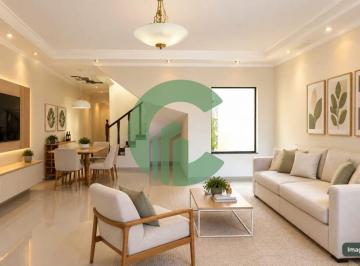 Casa · 242m² · 3 Quartos · 5 Vagas · Sobrado espetacular no coração do Parque das Nações - Santo André