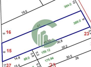 Terreno · 389m² · Terreno plano comercial próximo ao Pq. Ipiranguinha