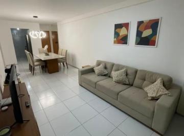 Sala de estar · Apartamento imobiliado em Tambau