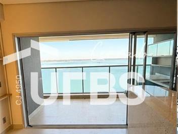 Apartamento · 120m² · 3 Quartos · Acqua Design | 3 suítes Frente lago| Semi Mobiliado