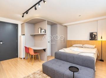 Apartamento · 28m² · 1 Quarto · 1 Vaga · Studio Mobiliado para Alugar no Batel – 28 m