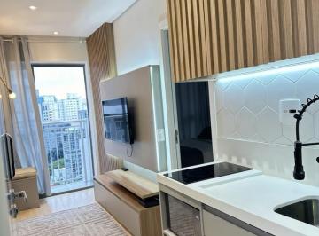 Apartamento de 1 quarto, São Paulo · LOCAÇÃO STUDIO 30 m² | 1 dormitório | 100% Mobiliado | Varanda | Ar-condicionado | VL NOVA CONCEIÇÃO