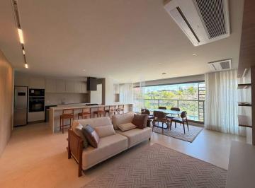 Sala Integrada · Apartamento mobiliado para Locação no Condomínio Alenza Cambuí - Campinas - SP