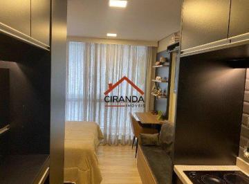 Apartamento · 22m² · 1 Quarto · Studio mobiliado, pronto para morar, com decoração moderna e funcional.