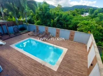 Casa · 132m² · 2 Quartos · Casa à venda Semimobiliada, com Piscina, Face Norte de 132 m², Rio Tavares - Florianópolis