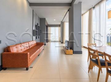 Apartamento · 127m² · 1 Quarto · 2 Vagas · Flat com 1 dormitório e 2 vagas com excelente localização no Jardim Paulista próximo a Av Paulista