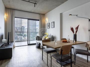 Apartamento · 55m² · 1 Quarto · Apartamento mobiliado para locação em Pinheiros com 1 quarto, sem vaga