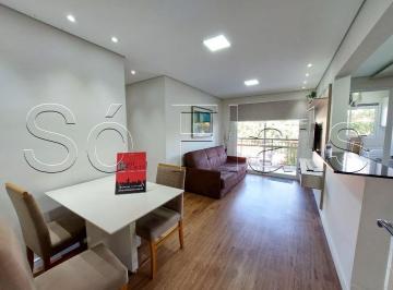 Apartamento · 59m² · 2 Quartos · 2 Vagas · Apartamento Residencial Menara para locação com 70m² 1 dormitório e 1 vaga de garagem.