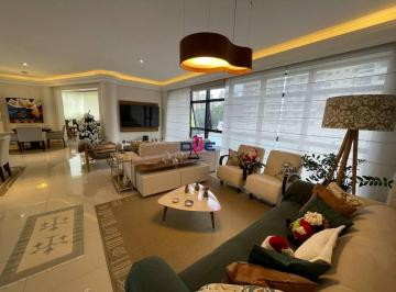 53079bee361b4505019168dcc8428d93113b3312 · Apartamento 5 dormitórios, 4 suítes, 3 vagas demarcadas, terraço com churrasqueira, Boqueirão, Santo