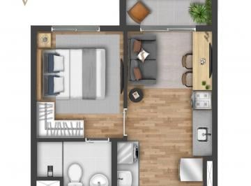 7c50a6de62212b1998ae87d132923d25444950ef · Apartamento com 1 dormitório à venda, 27 m² por R$ 284.900 - Vila Lageado - São Paulo/SP