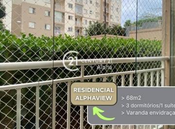 ff99bde4d193a245ee1280bfc1610be6f9fcbbb6 · Apartamento com 3 dormitórios à venda, 68 m² por R$ 450.000 - Condomínio Alphaview - Barueri/SP