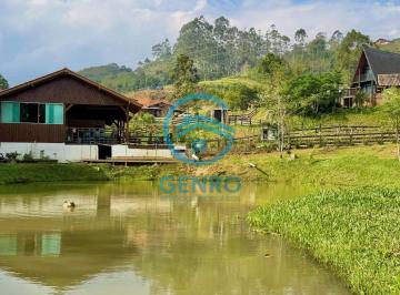 Rural · 1800m² · 1 Quarto · Chácara em Meio a Natureza com Lagoa e Terreno de 1.800m² à venda em Canelinha/SC