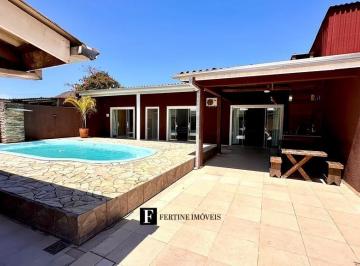 Casa · 390m² · 5 Quartos · 4 Vagas · CASA COM 5 DORMITÓRIOS (SENDO 3 SUÍTES) NO BALNEÁRIO DE IPANEMA