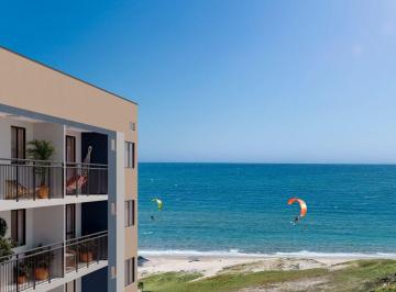 Apartamento de 2 quartos, Caucaia · APARTAMENTO PÉ NA AREIA E VISTA MAR: 02 QUARTOS COM SUÍTE + WC SOCIAL E VARANDA GOURMET - 01 VAGA