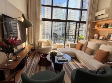 Apartamento de 1 quarto, São Paulo · 100m2 de luxo e sofisticação com pé direito duplo na sala com uma suíte master, Jardim Paulitano