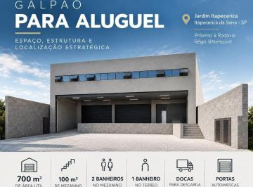 Comercial , Itapecerica da Serra · LOCAÇÃO GALPÃO NO JARDIM ITAPECERICA COM 800 METROS DE ÁREA ÚTIL