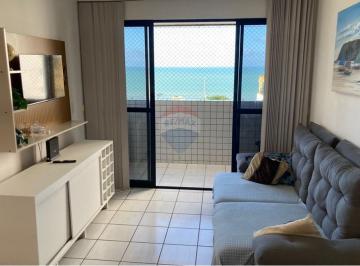 Apartamento · 54m² · 2 Quartos · 1 Vaga · APARTAMENTO MOBILIADO 2/4 COM VISTA MAR NO PORTO VERAO