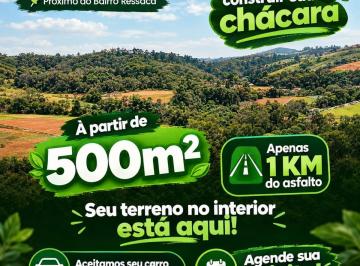 Terreno , Ibiúna · Ds (Vc que busca paz e tranquilidade vem pro interior apressa oportunidade de adquirir seu terreno.