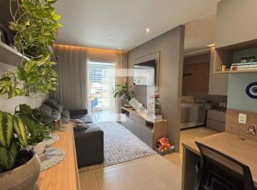 Apartamento · 43m² · 1 Quarto · 1 Vaga · Apartamento para Aluguel - Brooklin, 1 Quarto, 43 m2 - São Paulo