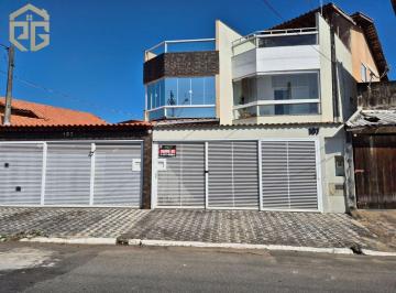 Casa · 128m² · 3 Quartos · 2 Vagas · Sobrado para venda em Mirim de 128.00m² com 3 Quartos e 2 Garagens
