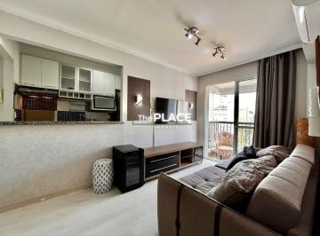 Apartamento · 47m² · 2 Quartos · 1 Vaga · APARTAMENTO MOBILIADO PARA LOCAÇÃO NO JARDIM PAULISTA, 2 QUARTOS, 1 VAGA