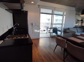 Apartamento · 62m² · 1 Quarto · 1 Vaga · APARTAMENTO STUDIO PARA LOCAÇÃO NO BROOKLIN
